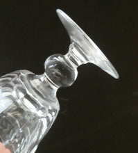Load image into Gallery viewer, Set of Six STUART CRYSTAL ARUNDEL Pattern Small Cordial or Liqueur Glasses. 2 3/4 inches
