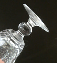 Load image into Gallery viewer, Set of Six STUART CRYSTAL ARUNDEL Pattern Small Cordial or Liqueur Glasses. 2 3/4 inches
