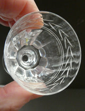 Load image into Gallery viewer, Set of Six STUART CRYSTAL ARUNDEL Pattern Small Cordial or Liqueur Glasses. 2 3/4 inches
