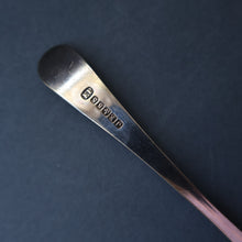 Load image into Gallery viewer, Antique Pair of Electro-Plate Berry Spoons &amp; Mother of Pearl Fruit Knife by JE &amp; SS. FITTED CASE
