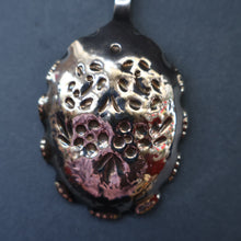 Load image into Gallery viewer, Antique Pair of Electro-Plate Berry Spoons &amp; Mother of Pearl Fruit Knife by JE &amp; SS. FITTED CASE
