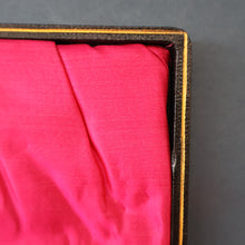 Load image into Gallery viewer, Antique Pair of Electro-Plate Berry Spoons &amp; Mother of Pearl Fruit Knife by JE &amp; SS. FITTED CASE
