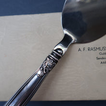 Load image into Gallery viewer, Vintage 1950s DANISH Cake Slice with Silver Handle. Marked Cohr &amp; Dated 1956

