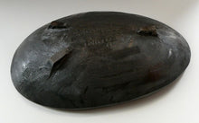 Load image into Gallery viewer, HUGE 1950s CHELSEA Studio Pottery Footed Shallow Bowl. Hand-Painted Abstract Design
