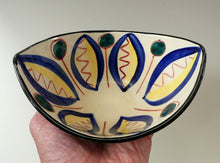 Load image into Gallery viewer, Vintage 1950s NORWEGIAN Stavangerflint Bowl with Abstract Design by Inger Waage
