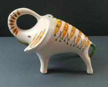 Load image into Gallery viewer, 1950s ROBERTO RIGON Italian  Etruria Arte Ceramic Elephant
