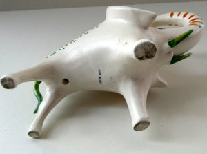 1950s ROBERTO RIGON Italian  Etruria Arte Ceramic Elephant