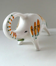 Load image into Gallery viewer, 1950s ROBERTO RIGON Italian  Etruria Arte Ceramic Elephant
