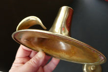 Load image into Gallery viewer, 1900s Antique Brass Arts and Crafts Candleholder or Chanberstick
