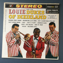 Load image into Gallery viewer, 1960 Original LP by Louis Armstrong: Entitled &quot;Louie and the Dukes of Dixieland&quot;
