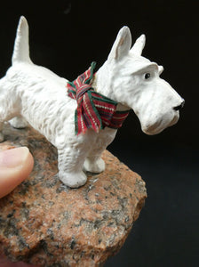 1930s Cold Painted Spelter Scottish Terrier Scottie Dog