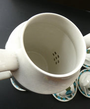 Load image into Gallery viewer, MIDWINTER. Rare Set of 1960s CITRUS Pattern Coffee Set. Queensberry Shape Geometric Design
