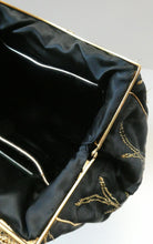 Load image into Gallery viewer,  1930s Art Deco Evening Bag or Purse with Chinese Embroidery. Fancy Clasp with Seed Pearls
