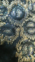 Load image into Gallery viewer,  1930s Art Deco Evening Bag or Purse with Chinese Embroidery. Fancy Clasp with Seed Pearls
