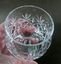 Load image into Gallery viewer, Matching PAIR of Cut Crystal Brandy Glasses. Height 4 1/4 inches 
