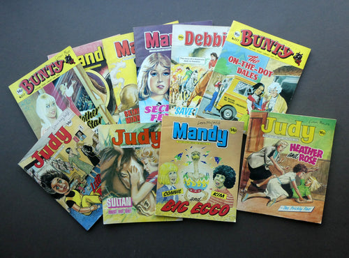 1980s Judy, Mandy Bunty and Debbie Teenage Interest  Magazines