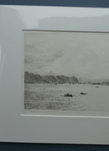 Load image into Gallery viewer, ORIGINAL ETCHING: William Lionel Wyllie (1851 – 1931)  THE OBAN REGATTA. Pencil Signed (1921)
