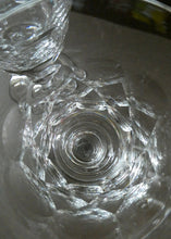 Load image into Gallery viewer, PAIR of Edinburgh Crystal Wine Goblets. ED 134 PATTERN, Height 6 1/2 inches
