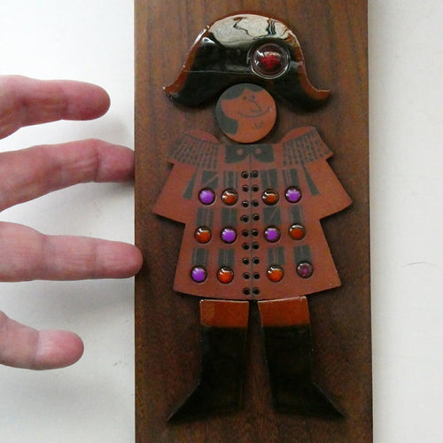 1970s HORNSEA POTTERY Muramic Plaque Designed by John Clappison: Napoleon