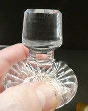 Load image into Gallery viewer, STUART CRYSTAL Wine or Port Round Decanter with IMPERIAL CUT. Etched signature
