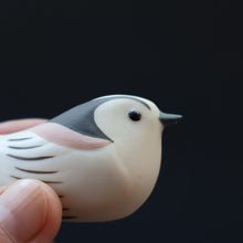 Load image into Gallery viewer, SCOTTISH POTTERY. Alasdair Dunn of Arran. Collectable 1970s Vintage Porcelain Models of Scottish a Woodpecker &amp; a Long Tailed Tit
