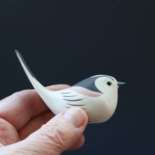 Load image into Gallery viewer, SCOTTISH POTTERY. Alasdair Dunn of Arran. Collectable 1970s Vintage Porcelain Models of Scottish a Woodpecker &amp; a Long Tailed Tit
