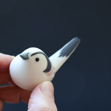 Load image into Gallery viewer, SCOTTISH POTTERY. Alasdair Dunn of Arran. Collectable 1970s Vintage Porcelain Models of Scottish a Woodpecker &amp; a Long Tailed Tit
