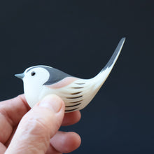 Load image into Gallery viewer, SCOTTISH POTTERY. Alasdair Dunn of Arran. Collectable 1970s Vintage Porcelain Models of Scottish a Woodpecker &amp; a Long Tailed Tit
