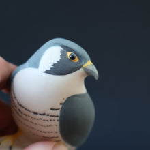 Load image into Gallery viewer, SCOTTISH POTTERY. Alasdair Dunn of Arran. Collectable 1970s Vintage Porcelain Models of a Peregrine Falcon and a Hen Harrier
