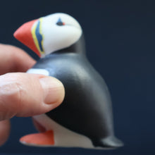 Load image into Gallery viewer, SCOTTISH POTTERY. Alasdair Dunn of Arran. Collectable 1970s Vintage Porcelain Models of Scottish Puffins
