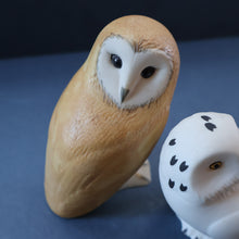 Load image into Gallery viewer, SCOTTISH POTTERY. Alasdair Dunn of Arran. Collectable 1970s Vintage Porcelain Models of Scottish Owls
