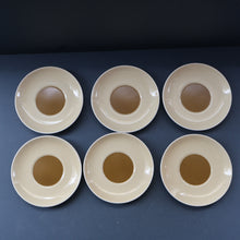 Load image into Gallery viewer, Set of Six 1960s Susie Cooper (Wedgwood). Rare DUMBELLS or Diablo Bone China Coffee Cans and Saucers. BOXED
