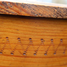 Load image into Gallery viewer, Antique 19th Century Scandinavian Bentwood Box with Prickwork/ Pokerwork Decoration. 16 inches diameter

