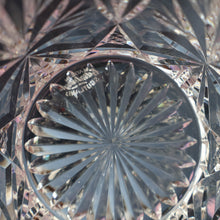 Load image into Gallery viewer, Vintage PAIR of 1960s Edinburgh Chunky Crystal Whisky Tumblers STAR OF EDINBURGH Pattern
