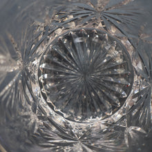 Load image into Gallery viewer, Vintage PAIR of 1960s Edinburgh Chunky Crystal Whisky Tumblers STAR OF EDINBURGH Pattern
