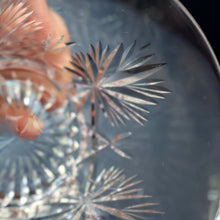 Load image into Gallery viewer, Vintage PAIR of 1960s Edinburgh Chunky Crystal Whisky Tumblers STAR OF EDINBURGH Pattern
