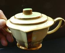Load image into Gallery viewer, 1930s Carlton Ware (Wiltshaw and Robinson) PARISIENNE coffee set in decoration pattern number 4077
