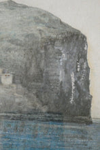 Load image into Gallery viewer, 1870s Victorian Watercolour SCOTTISH ART by James Cassie The Bass Rock
