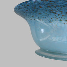 Load image into Gallery viewer, SCOTTISH GLASS. Large Scottish MONART Bowl with Applied Foot. 9 1/2 inches diameter
