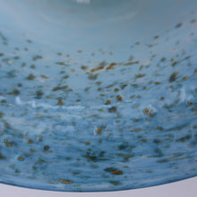Load image into Gallery viewer, SCOTTISH GLASS. Large Scottish MONART Bowl with Applied Foot. 9 1/2 inches diameter
