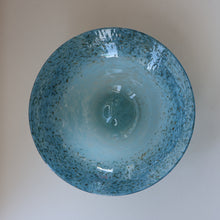 Load image into Gallery viewer, SCOTTISH GLASS. Large Scottish MONART Bowl with Applied Foot. 9 1/2 inches diameter
