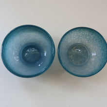 Load image into Gallery viewer, Two Small Blue Monart Glass Bowls
