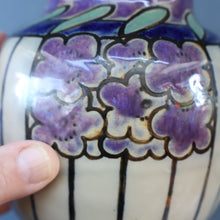 Load image into Gallery viewer, 1920s ROYAL DOULTON Art Nouveau Globular Stoneware Vase Designed by Annie Lyons
