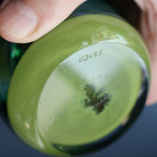 Load image into Gallery viewer, SCOTTISH PAPERWEIGHT: Vintage 1990s Caithness Paperweight: ORGANIC (Green)
