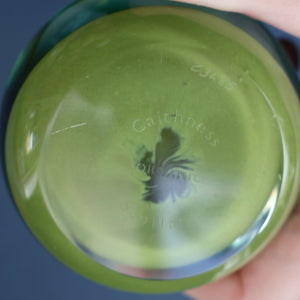 SCOTTISH PAPERWEIGHT: Vintage 1990s Caithness Paperweight: ORGANIC (Green)