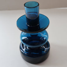 Load image into Gallery viewer, Vintage 1960s Boda-Afors Small BLUE SERIES Candlestick. Designed by Bertil Vallien
