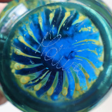 Load image into Gallery viewer, LARGE 1970s Mdina Glass Paperweight. Vintage Sea and Sand MAGNUM SIZE Weight
