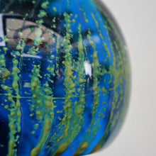 Load image into Gallery viewer, LARGE 1970s Mdina Glass Paperweight. Vintage Sea and Sand MAGNUM SIZE Weight
