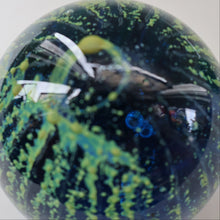 Load image into Gallery viewer, LARGE 1970s Mdina Glass Paperweight. Vintage Sea and Sand MAGNUM SIZE Weight
