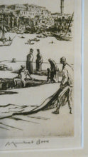 Load image into Gallery viewer, Sir Muirhead Bone (1876 - 1953). Drypoint Etching of CONSTANTINOPLE (1934). Pencil signed
